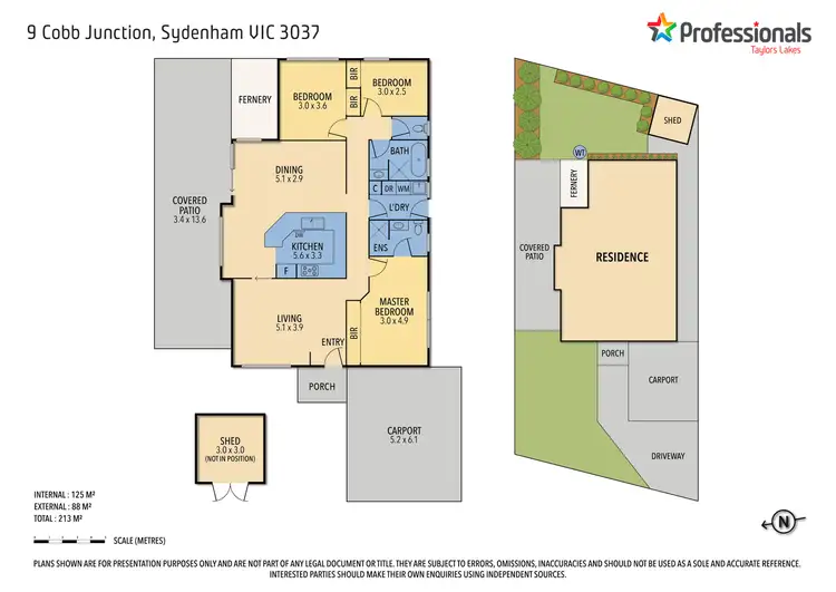 Floorplan of Homely house listing, 9 Cobb Junction, Sydenham VIC 3037