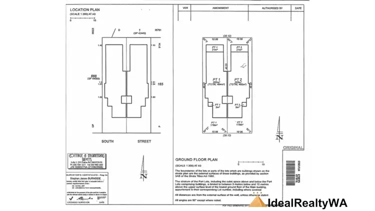 Floorplan of Homely house listing, 39B South Street, Kardinya WA 6163