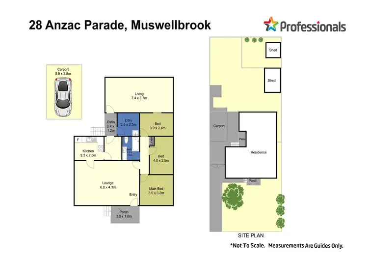 Floorplan of Homely house listing, 28 Anzac Parade, Muswellbrook NSW 2333