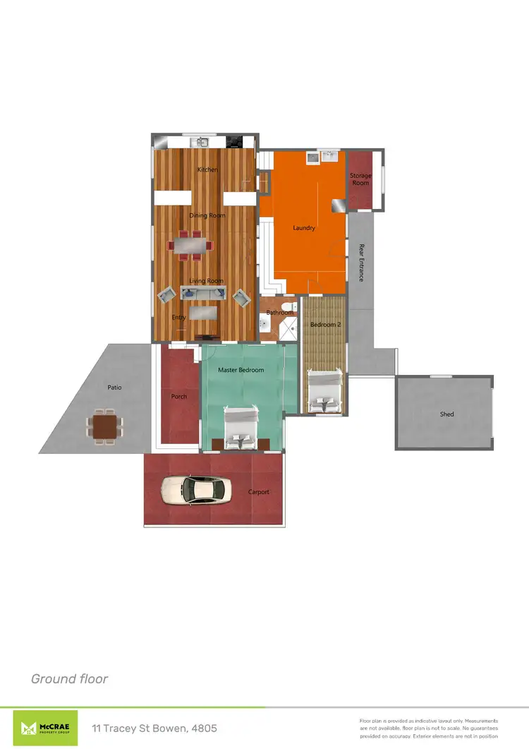 Floorplan of Homely house listing, 11 Tracey Street, Bowen QLD 4805