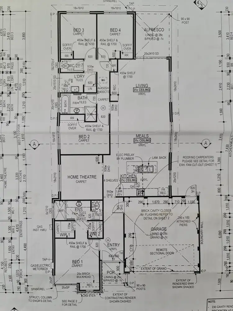 Floorplan of Homely house listing, 25 Greenfield Crescent, Caversham WA 6055