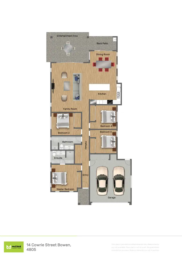 Floorplan of Homely house listing, 14 Cowrie Street, Bowen QLD 4805