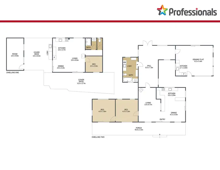Floorplan of Homely rural property listing, 256 Warcons Road, Cawarral QLD 4702