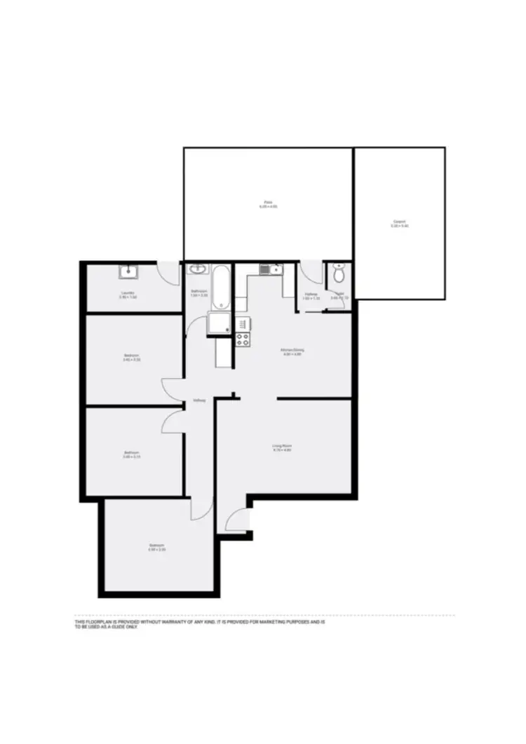 Floorplan of Homely house listing, 5 Goulburn Street, Shepparton VIC 3630