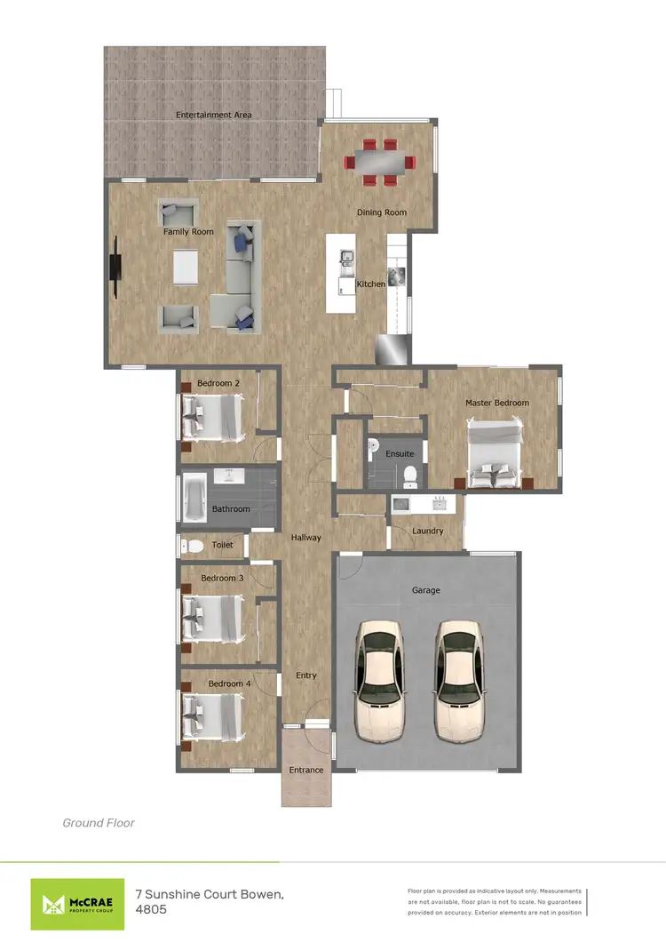 Floorplan of Homely house listing, 7 Sunshine Court, Bowen QLD 4805