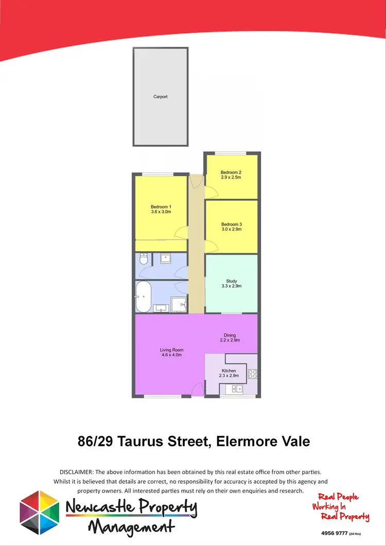 Floorplan of Homely villa listing, 86/29 Taurus Street, Elermore Vale NSW 2287