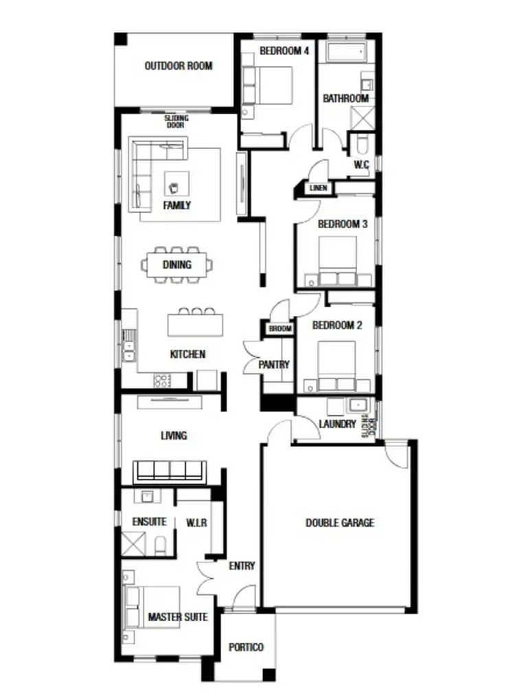 Floorplan of Homely other listing, Address available on request