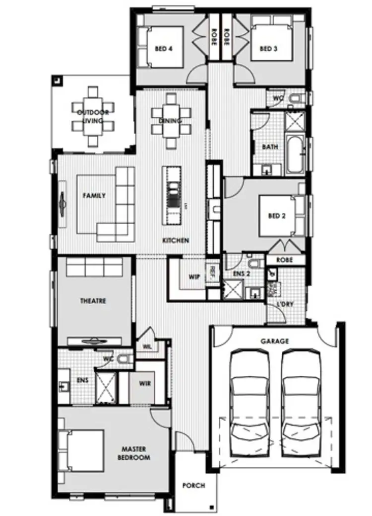 Floorplan of Homely house listing, Address available on request