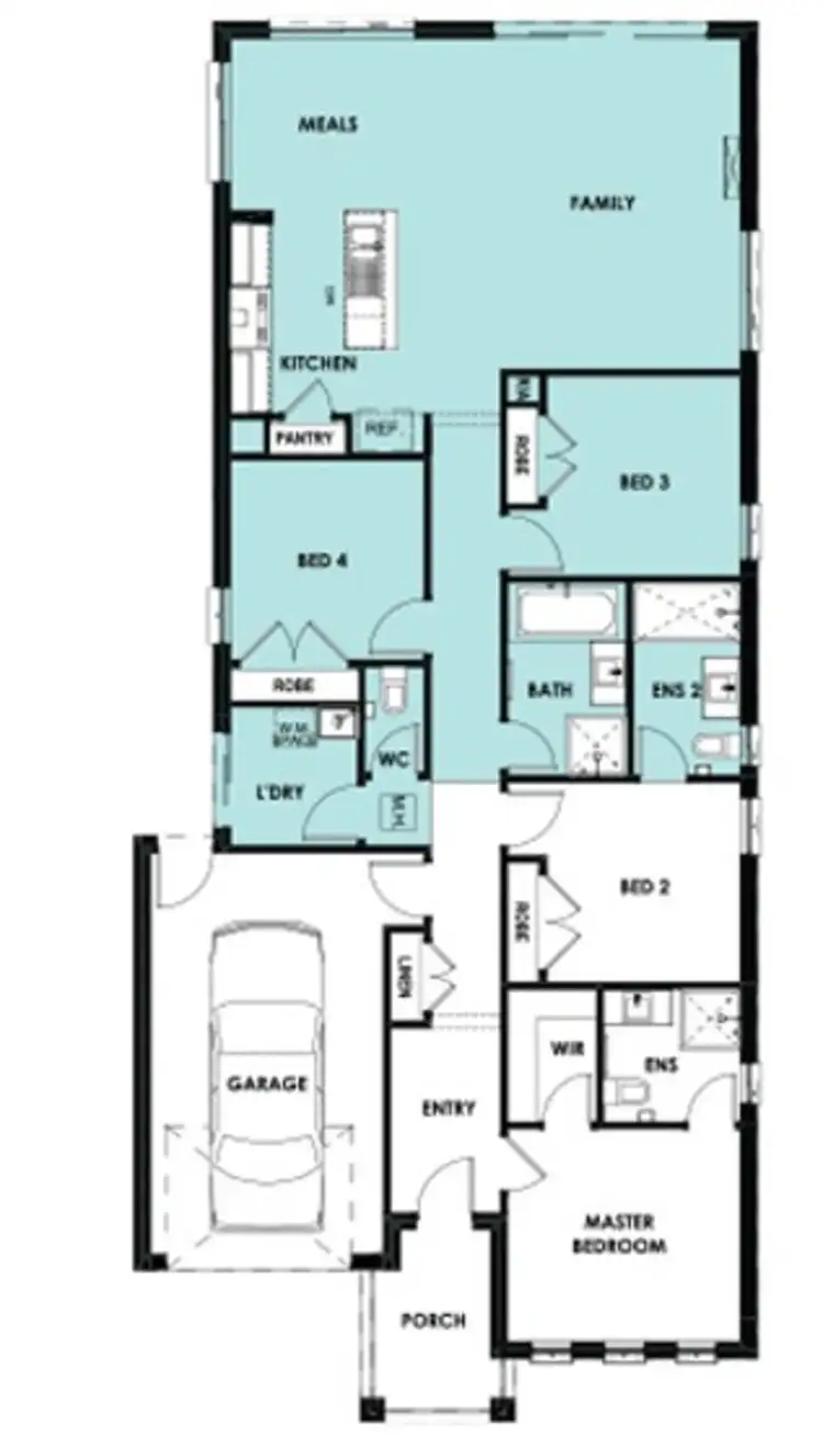 Floorplan of Homely house listing, Address available on request