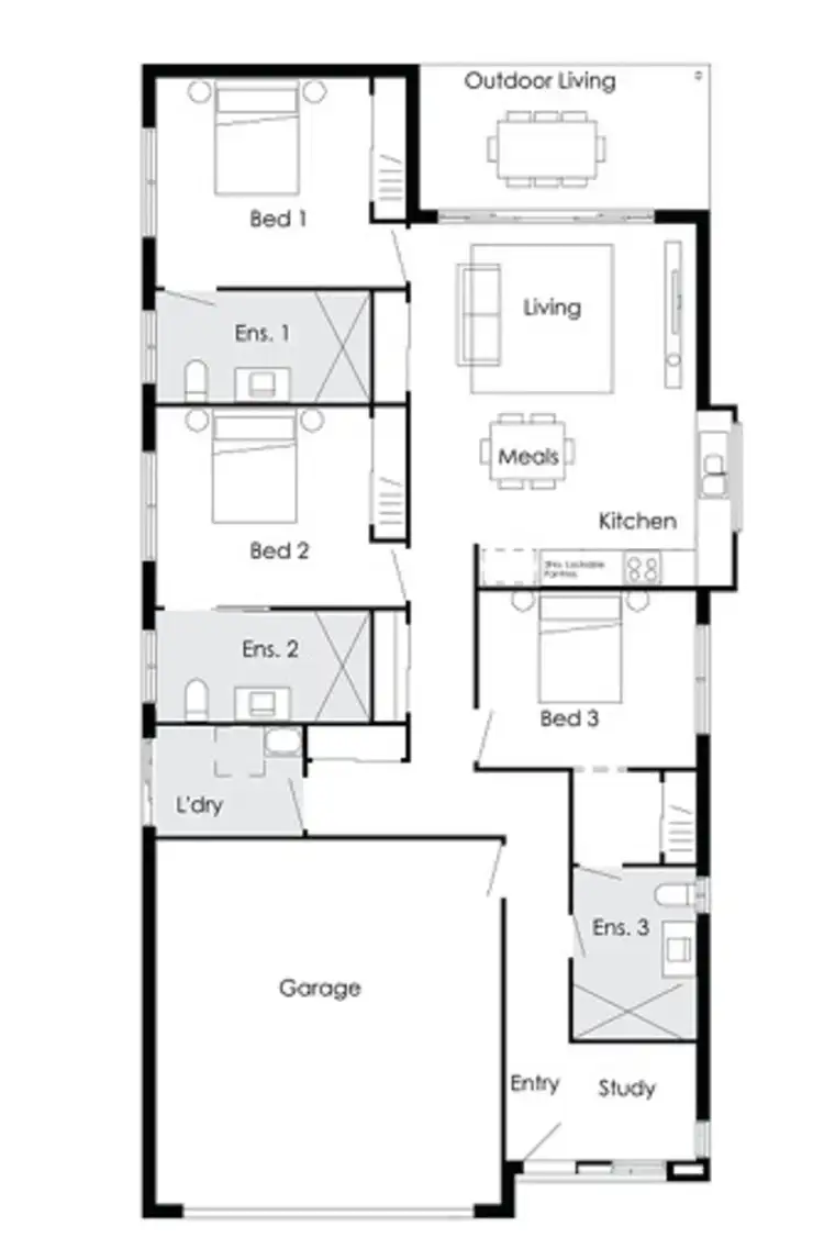 Floorplan of Homely other listing, Address available on request