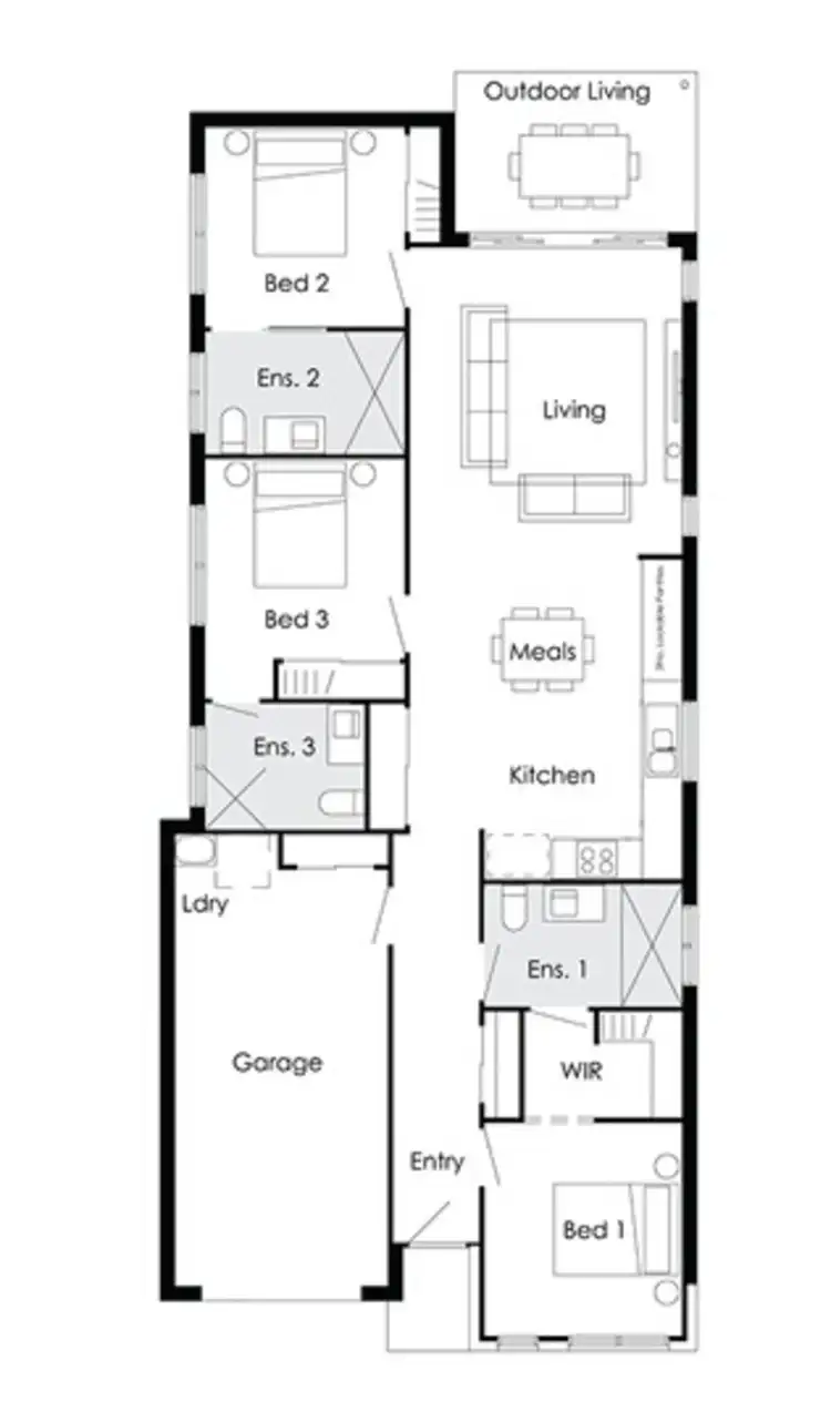 Floorplan of Homely other listing, Address available on request