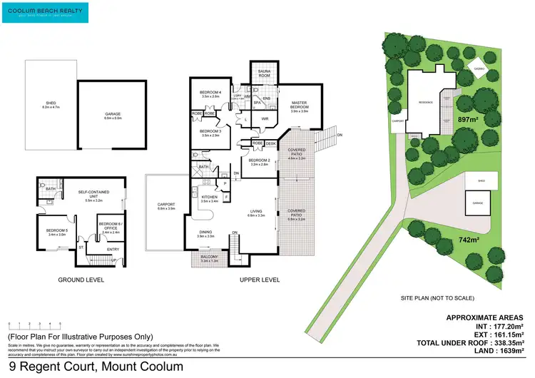 Floorplan of Homely house listing, 9 Regent Court, Mount Coolum QLD 4573