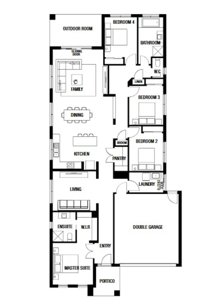 Floorplan of Homely other listing, Address available on request