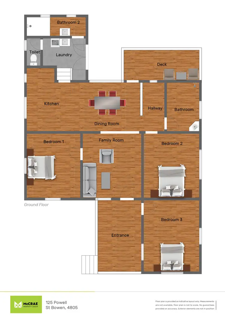 Floorplan of Homely house listing, 125 Powell Street, Bowen QLD 4805