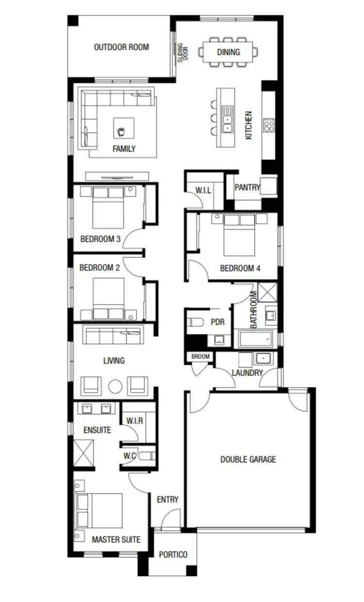Floorplan of Homely other listing, Address available on request