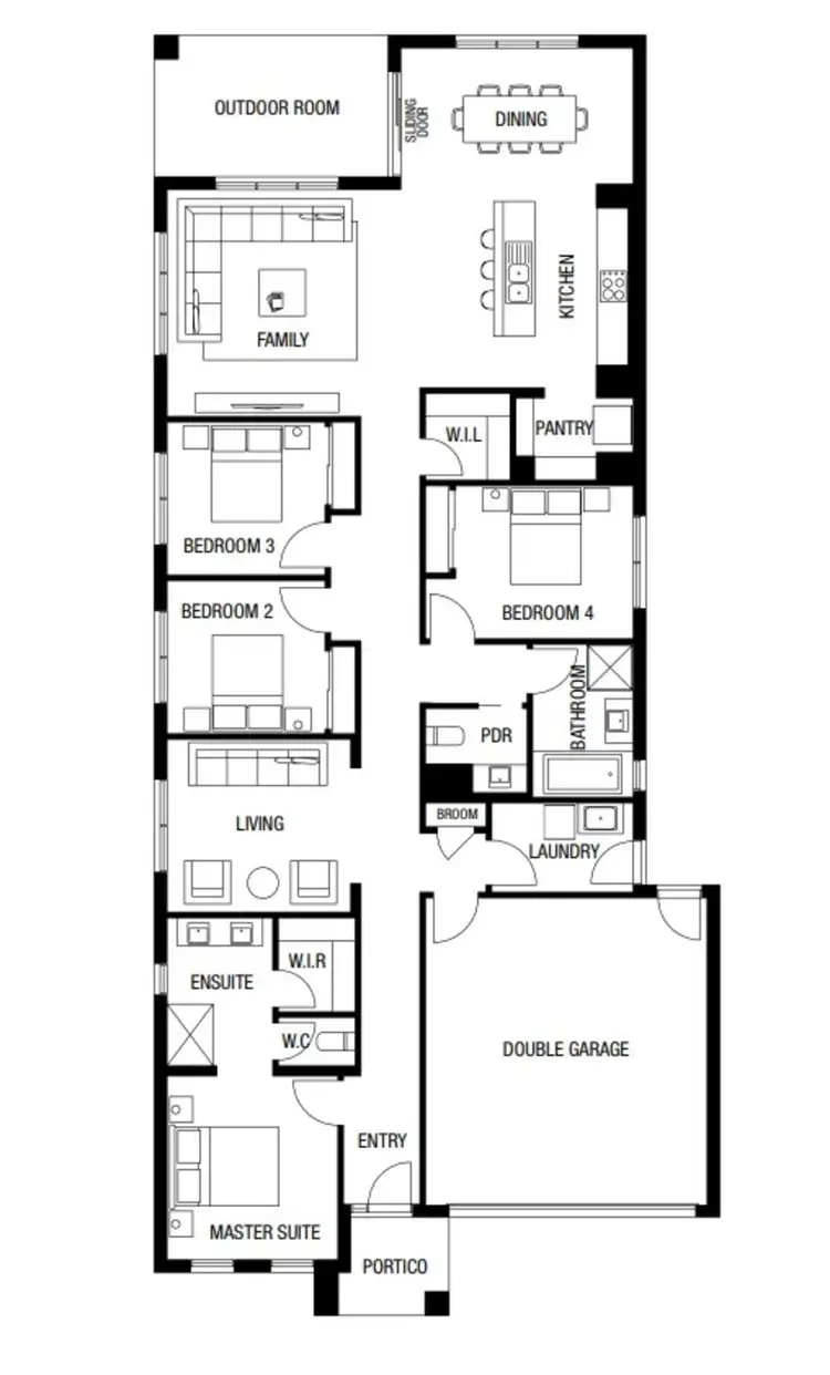 Floorplan of Homely other listing, Address available on request