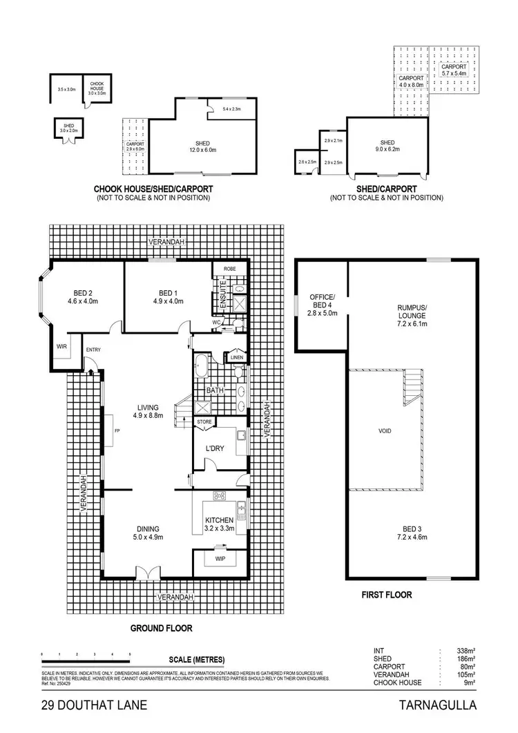 Floorplan of Homely house listing, 29 Douthat Lane, Tarnagulla VIC 3551