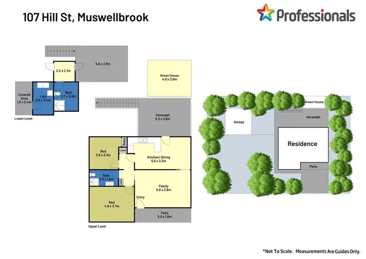 Floorplan of Homely house listing, 107 Hill Street, Muswellbrook NSW 2333