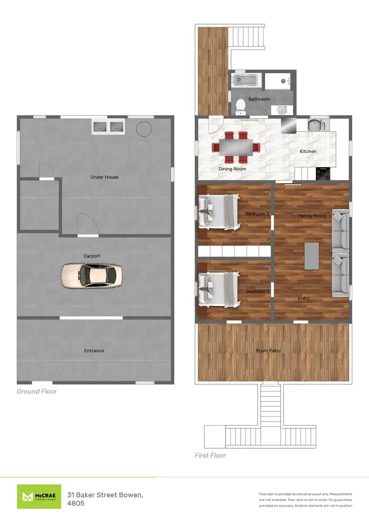 Floorplan of Homely house listing, 31 Baker Street, Bowen QLD 4805