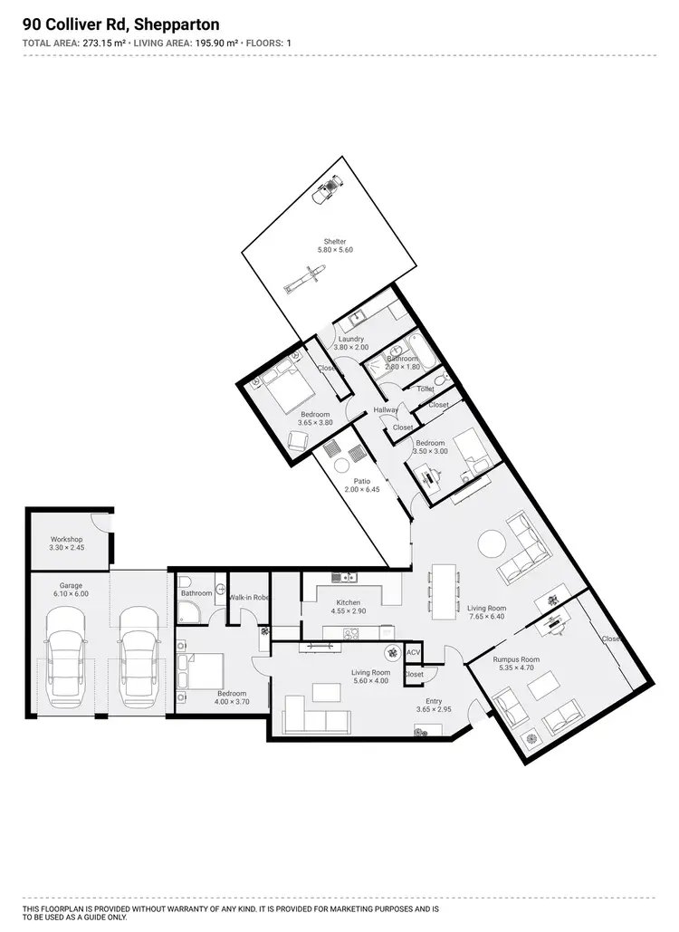 Floorplan of Homely house listing, 90 Colliver Road, Shepparton VIC 3630