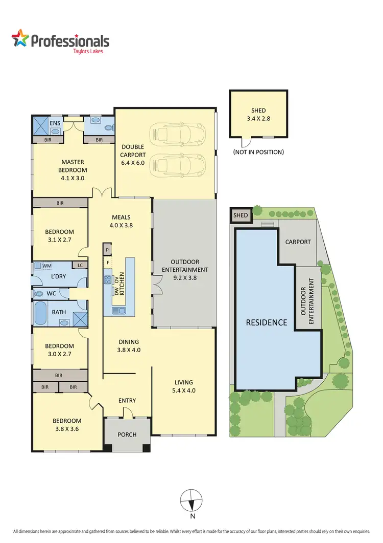 Floorplan of Homely house listing, 27 Bellara Crescent, Kealba VIC 3021