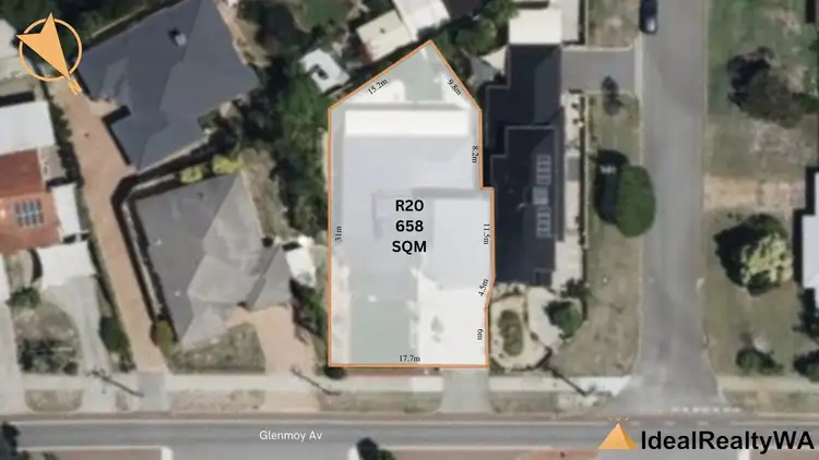 Floorplan of Homely house listing, 1/22 Glenmoy Avenue, Willetton WA 6155