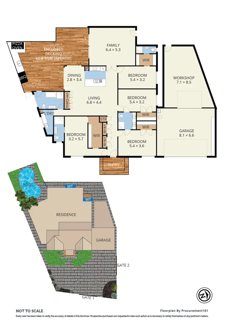 Floorplan of Homely house listing, 75 Albert Avenue, Boronia VIC 3155