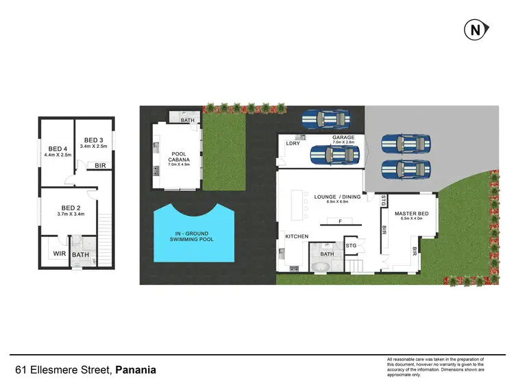 Floorplan of Homely house listing, 61 Ellesmere Street, Panania NSW 2213