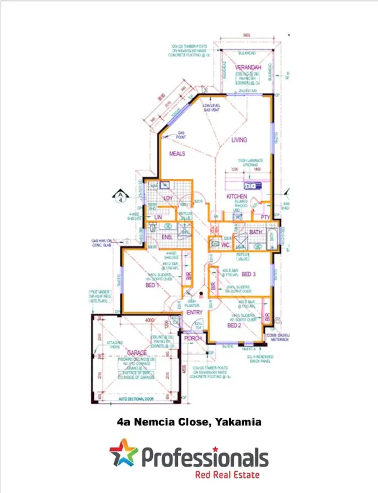 Floorplan of Homely house listing, 4a Nemcia Close, Yakamia WA 6330