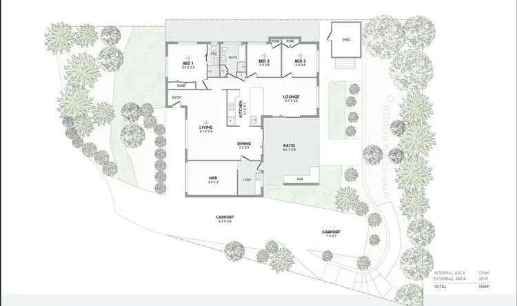 Floorplan of Homely house listing, 5 Broadway Drive, Oxenford QLD 4210