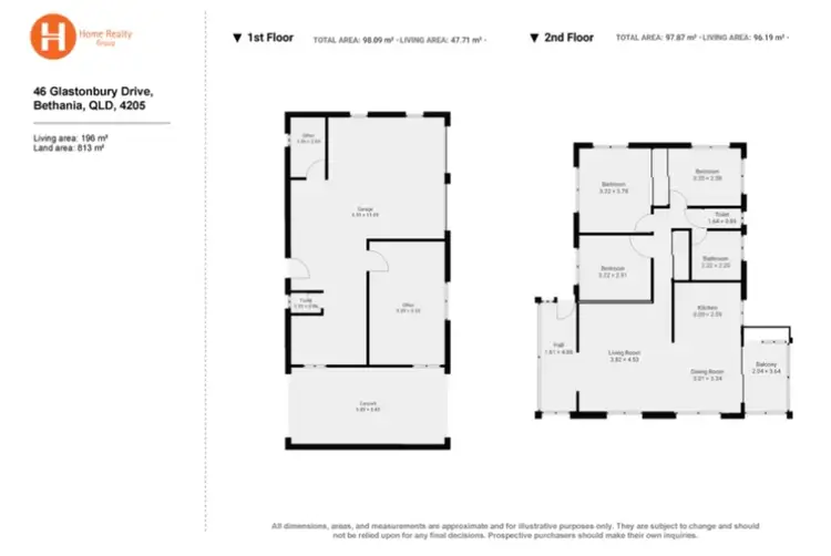 Floorplan of Homely house listing, 46 Glastonbury Drive, Bethania QLD 4205