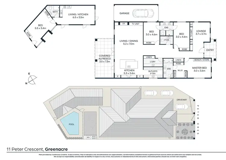 Floorplan of Homely house listing, 11 Peter Crescent, Greenacre NSW 2190