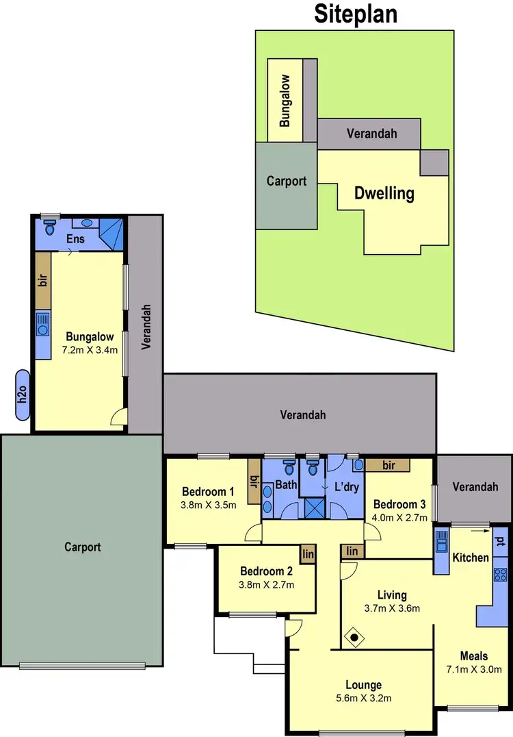 Floorplan of Homely house listing, 3 Ardena Court, Keilor Downs VIC 3038