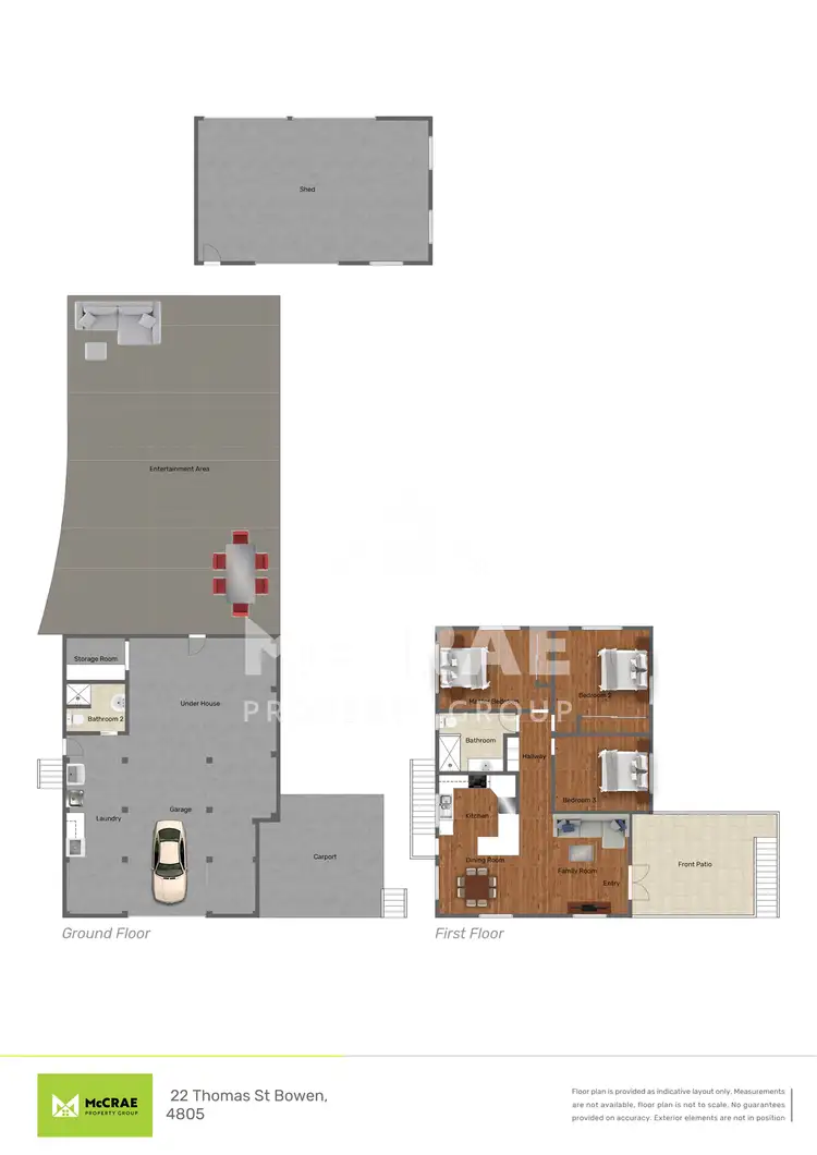 Floorplan of Homely house listing, 22 Thomas Street, Bowen QLD 4805