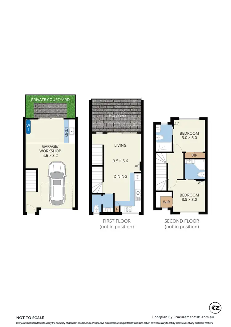 Floorplan of Homely townhouse listing, 2/546 Boronia Road, Wantirna VIC 3152