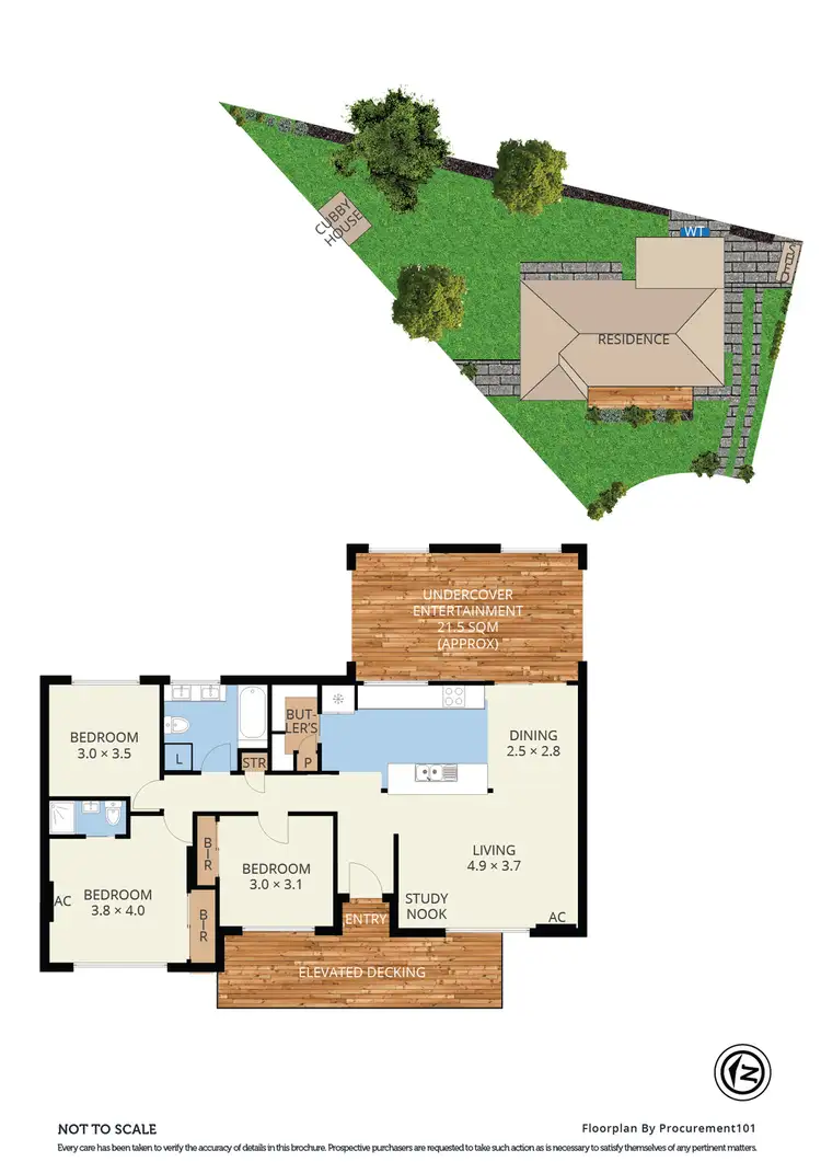 Floorplan of Homely house listing, 8 Thredbo Court, Dandenong North VIC 3175