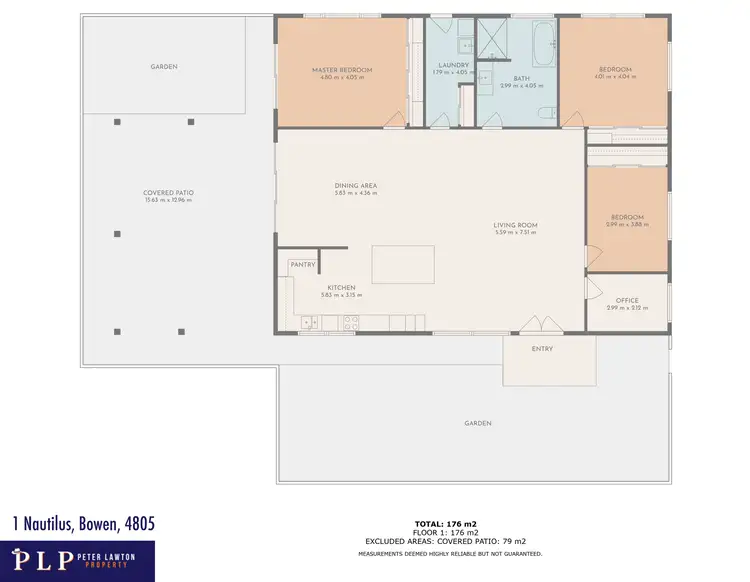 Floorplan of Homely house listing, 1 Nautilus Street, Bowen QLD 4805