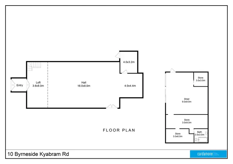 Floorplan of Homely house listing, 10 Byrneside-Kyabram Road, Byrneside VIC 3617
