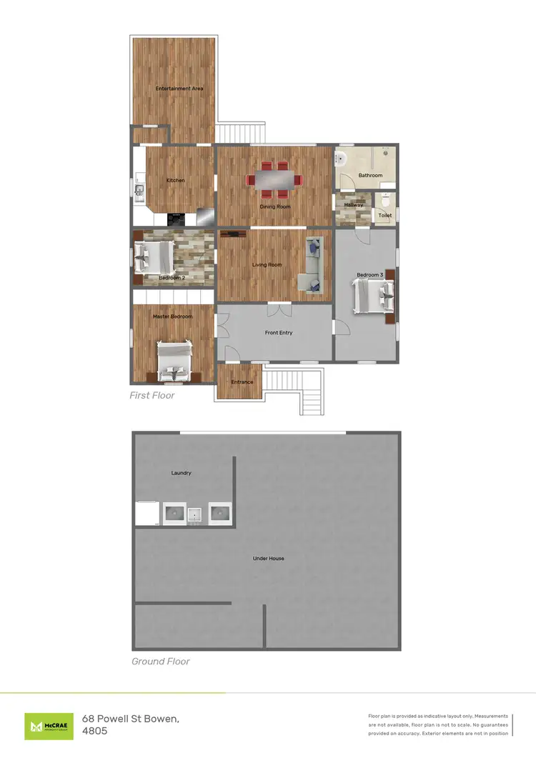Floorplan of Homely house listing, 68 Powell Street, Bowen QLD 4805