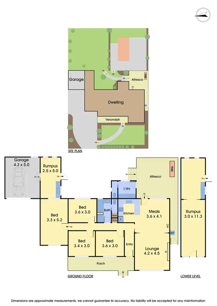 Floorplan of Homely house listing, 28 Howard Street, Greensborough VIC 3088