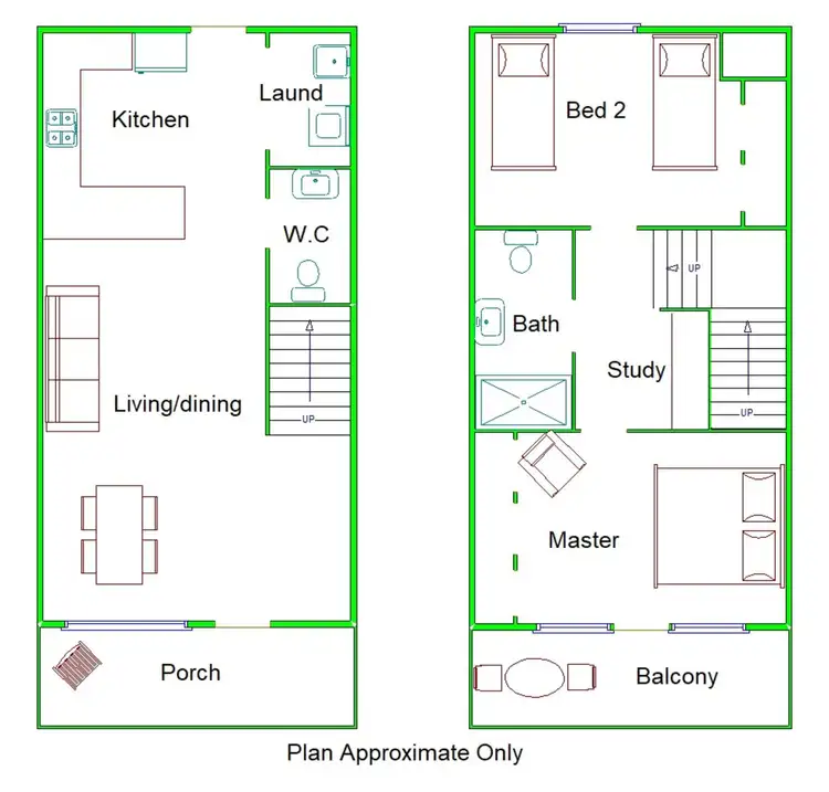 Floorplan of Homely house listing, 2/507 Wyndham Street, Shepparton VIC 3630