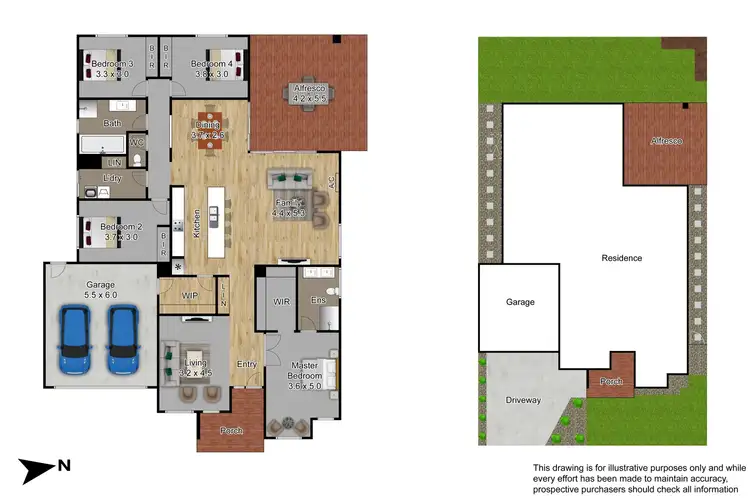 Floorplan of Homely house listing, 28 Carlyle Crescent, Clyde North VIC 3978