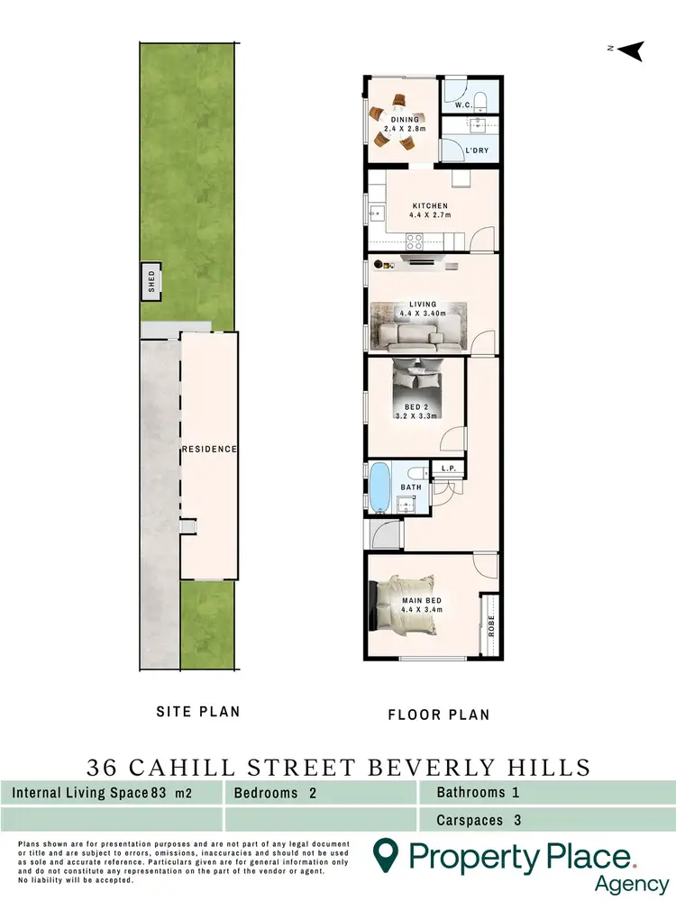 Floorplan of Homely house listing, 36 Cahill Street, Beverly Hills NSW 2209