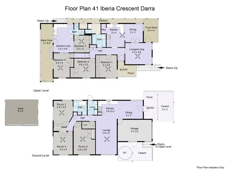 Floorplan of Homely house listing, 41 Iberia Crescent, Darra QLD 4076