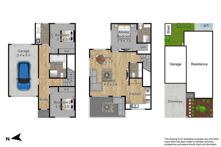 Floorplan of Homely house listing, 18F Scott Street, Cranbourne VIC 3977