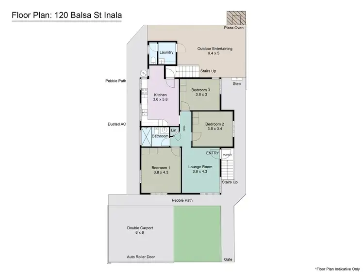 Floorplan of Homely house listing, 120 Balsa Street, Inala QLD 4077