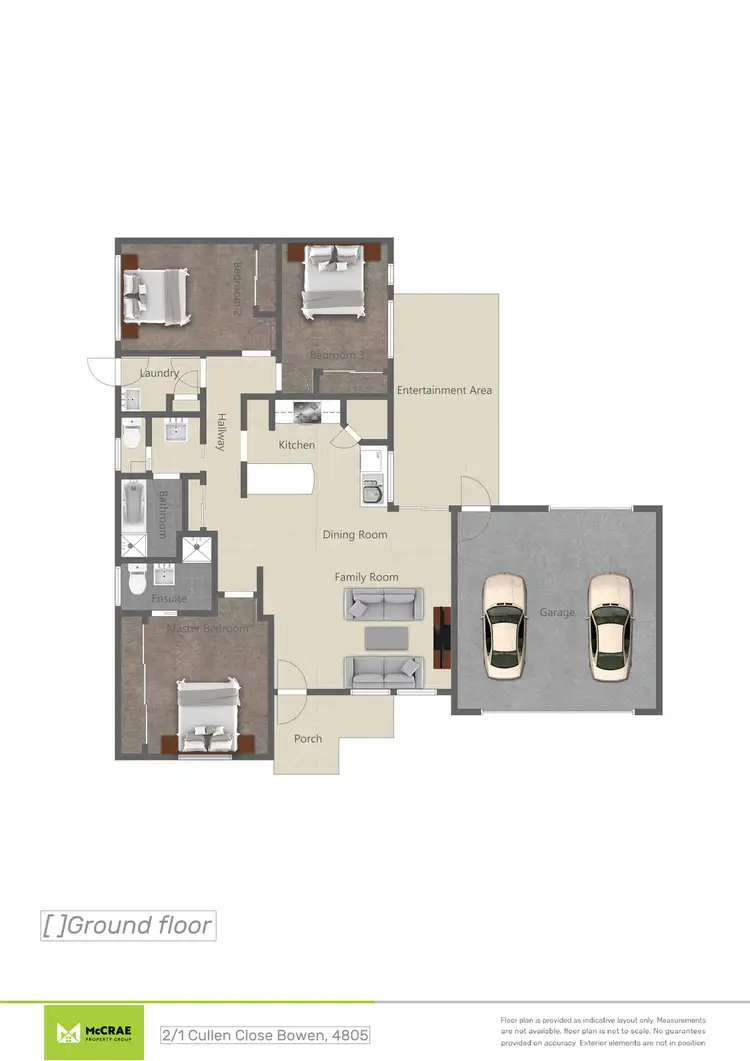 Floorplan of Homely house listing, 2/1 Cullen Close, Bowen QLD 4805