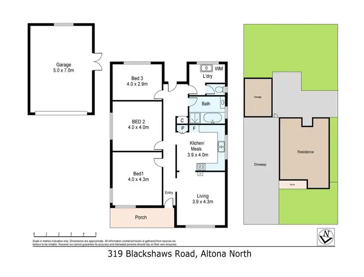 Floorplan of Homely land listing, LOT Lot No, 319 Blackshaws Road, Altona North VIC 3025