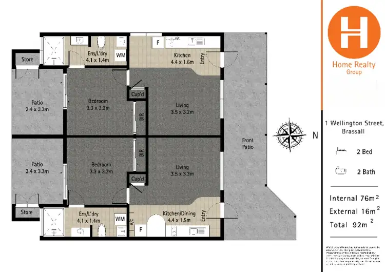 Floorplan of Homely unit listing, 9 & 10/1 Wellington Street, Brassall QLD 4305