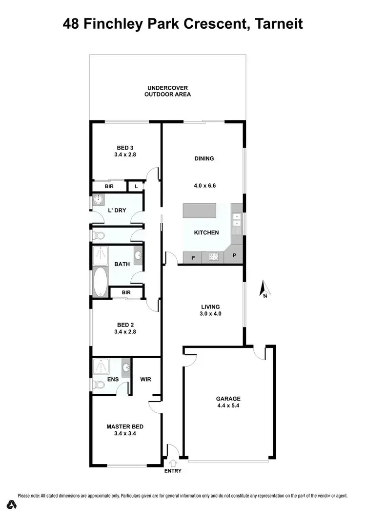 Floorplan of Homely house listing, 48 Finchley Park Crescent, Tarneit VIC 3029